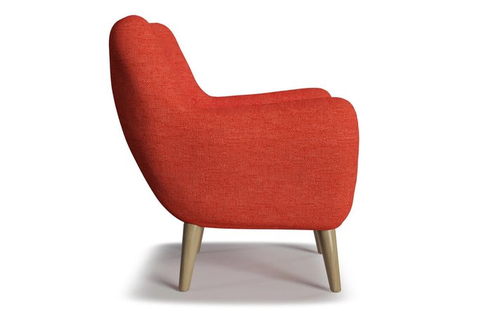 Кресло Элефант dream красного цвета - лучшие Интерьерные кресла в INMYROOM