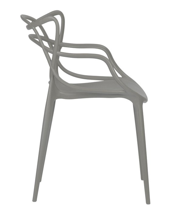 Стул обеденный Contrast светло-серого цвета - лучшие Обеденные стулья в INMYROOM