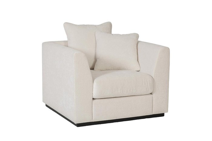 Кресло Roberto кремового цвета - купить Интерьерные кресла по цене 89500.0