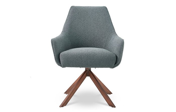 Кресло Emma серого цвета - купить Обеденные стулья по цене 28427.0
