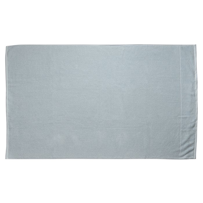 Полотенце банное фактурное Essential голубого цвета - купить Банные полотенца по цене 3070.0