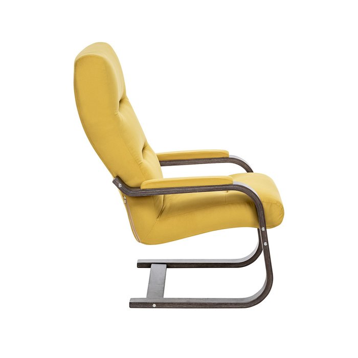 Кресло Оскар желтого цвета     - лучшие Интерьерные кресла в INMYROOM