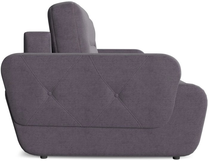Диван-кровать Лацио plum серого цвета - лучшие Прямые диваны в INMYROOM