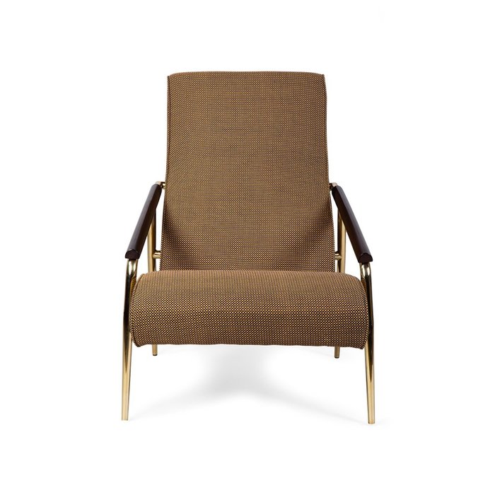 Кресло Evimera коричневого цвета - лучшие Интерьерные кресла в INMYROOM