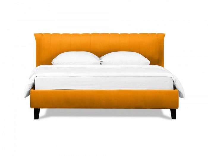 Кровать Queen Anastasia L 160х200 желтого цвета - купить Кровати для спальни по цене 59760.0