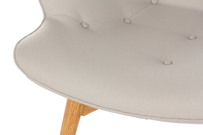 Кресло Contour светло-бежевого цвета - лучшие Интерьерные кресла в INMYROOM