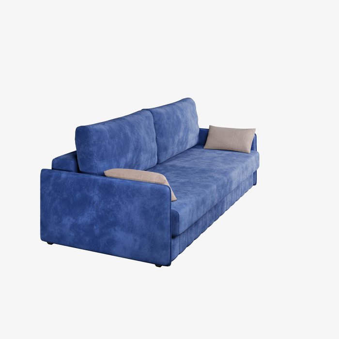 Диван-кровать Nant синего цвета - купить Прямые диваны по цене 47289.0