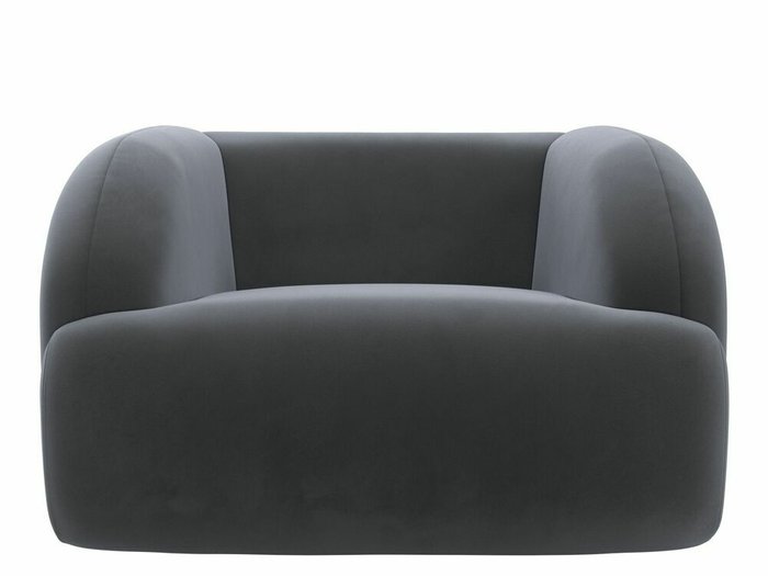 Кресло Лига 041 серого цвета - купить Интерьерные кресла по цене 39999.0