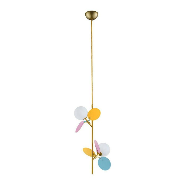 Подвесная люстра Matisse М с золотым основанием - купить Подвесные люстры по цене 8500.0
