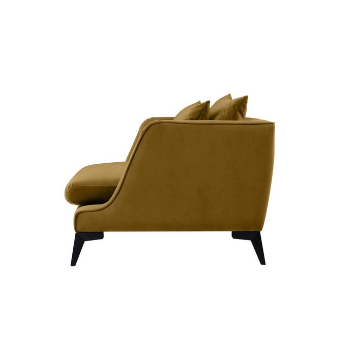 Кресло Dimension simple горчичного цвета - купить Интерьерные кресла по цене 49900.0