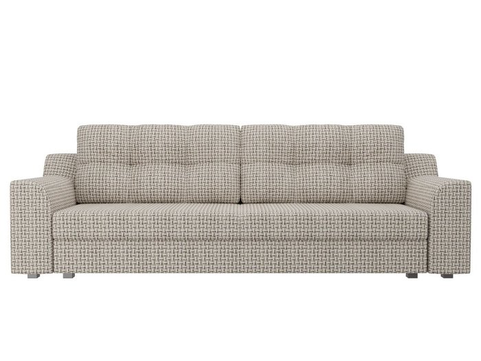 Прямой диван-кровать Сансара коричневого цвета - купить Прямые диваны по цене 39990.0