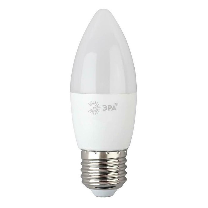 Лампа светодиодная ЭРА E27 10W 6500K матовая B35-10W-865-E27 R