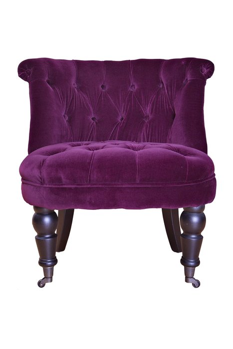 Кресло на ножках бордовое - купить Интерьерные кресла по цене 30600.0