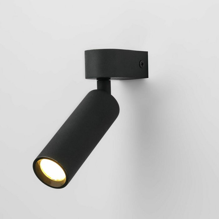 Настенный светильник 20143/1 LED черный Pitch