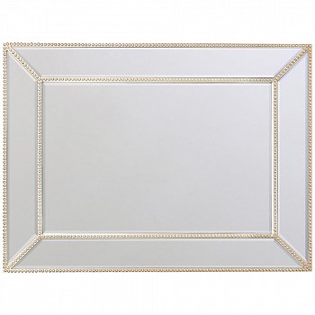 Настенное зеркало Плаза цвета матового серебра - купить Настенные зеркала по цене 25500.0