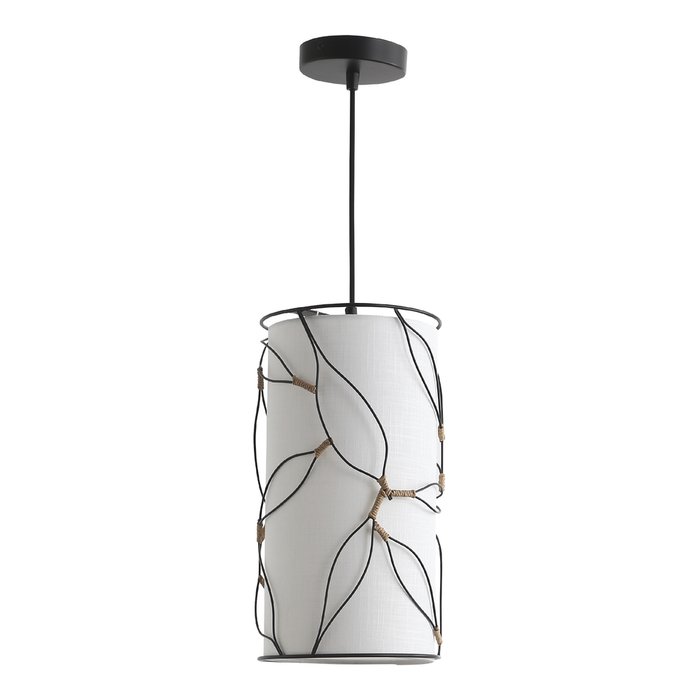 Светильник подвесной ST-Luce Черный/Бежевый E27 1*60W ROOT - купить Подвесные светильники по цене 10790.0