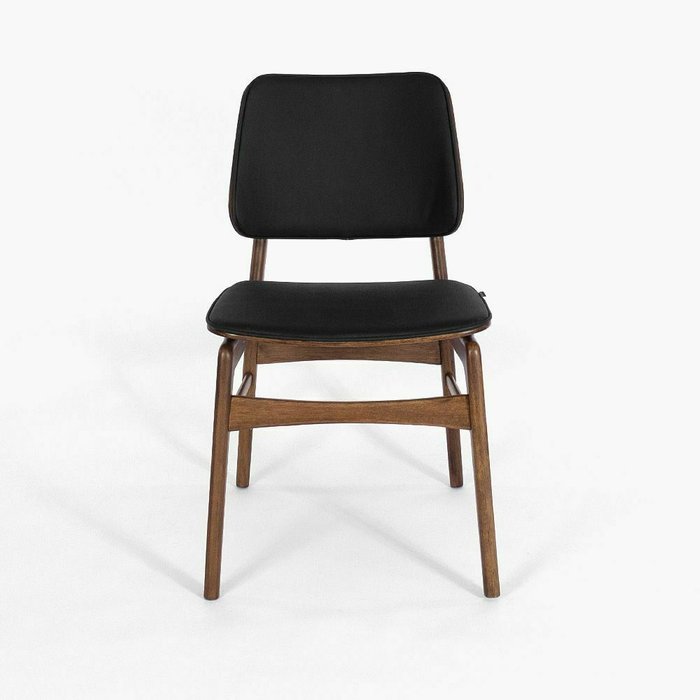 Стул Сиэтл черно-коричневого цвета - купить Обеденные стулья по цене 18900.0