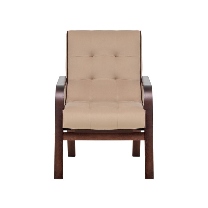Кресло Модена бежевого цвета - купить Интерьерные кресла по цене 15770.0