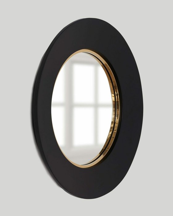 Зеркало Портердейл Black в черной раме - купить Настенные зеркала по цене 34023.0