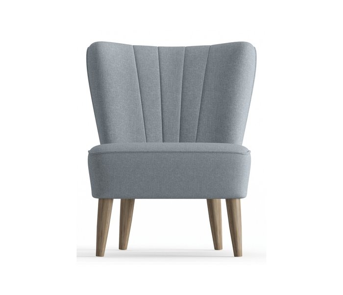 Кресло Пальмира серого цвета - купить Интерьерные кресла по цене 16490.0