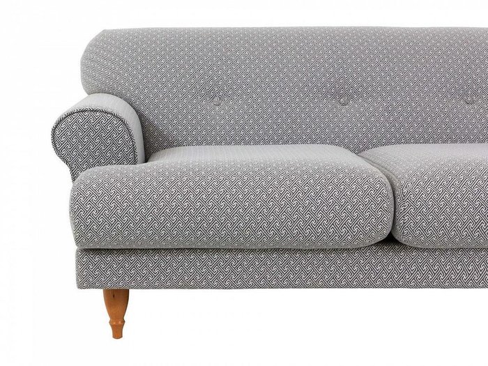 Двухместный диван Italia серого цвета - лучшие Прямые диваны в INMYROOM