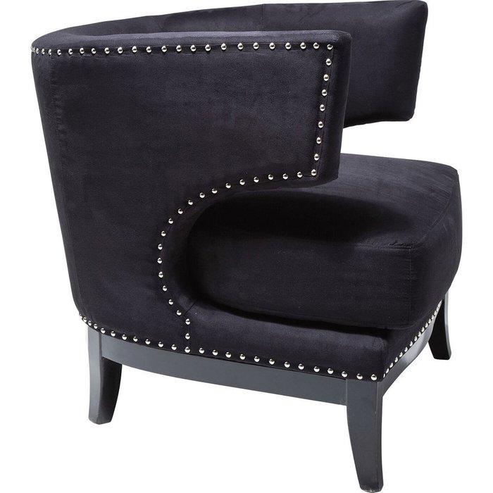 Кресло Art Deco черного цвета - купить Интерьерные кресла по цене 79870.0