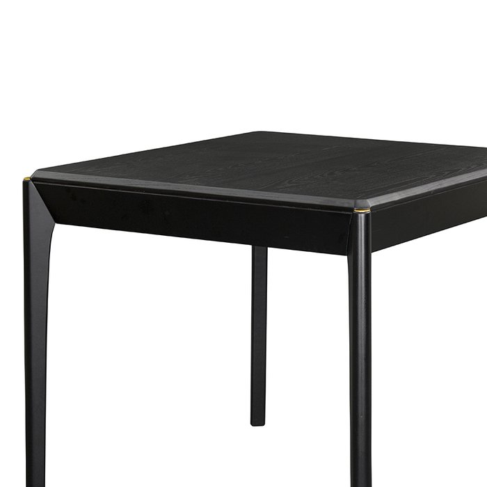 Стол обеденный Aska S черного цвета  - лучшие Обеденные столы в INMYROOM