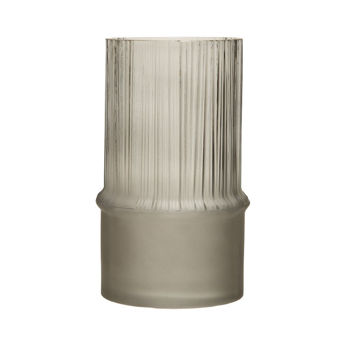 Декоративная ваза S из комбинированного стекла серого цвета - купить Вазы  по цене 1337.0