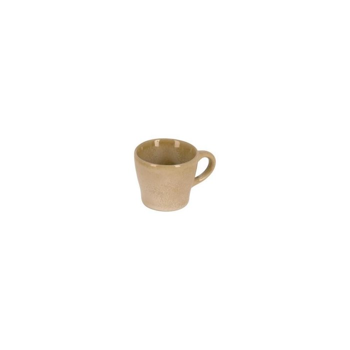 Кофейная чашка с блюдцем Beige Vreni из керамики - лучшие Чашки в INMYROOM