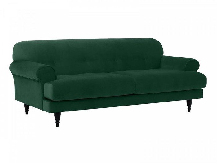 Диван Italia зеленого цвета - купить Прямые диваны по цене 69120.0