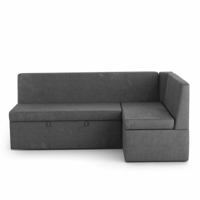 Угловой диван-кровать Нарва темно-серого цвета - купить Угловые диваны по цене 29219 Угловой диван-кровать Нарва темно-серого цвета - купить Угловые диваны по цене 29219