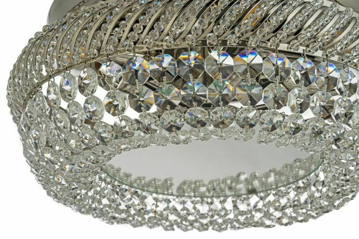 Потолочный светильник Bari Nickel Bari E 1.4.35.100 N (хрусталь, цвет прозрачный) - купить Потолочные светильники по цене 34575.0 Потолочный светильник Bari Nickel Bari E 1.4.35.100 N (хрусталь, цвет прозрачный) - купить Потолочные светильники по цене 34575.0