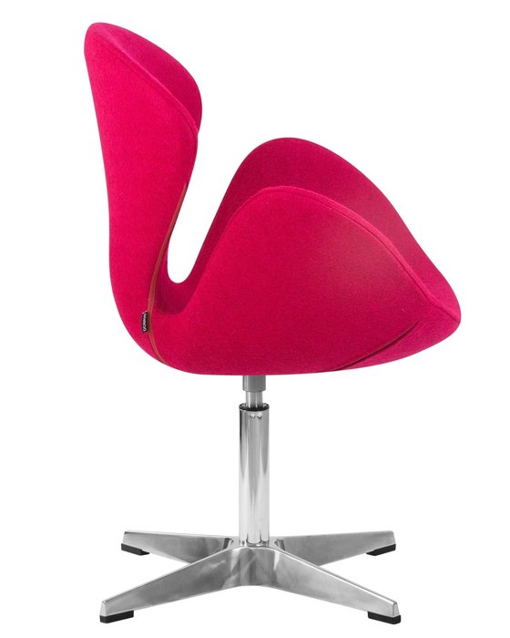 Кресло дизайнерское Swan бордового цвета - лучшие Офисные кресла в INMYROOM