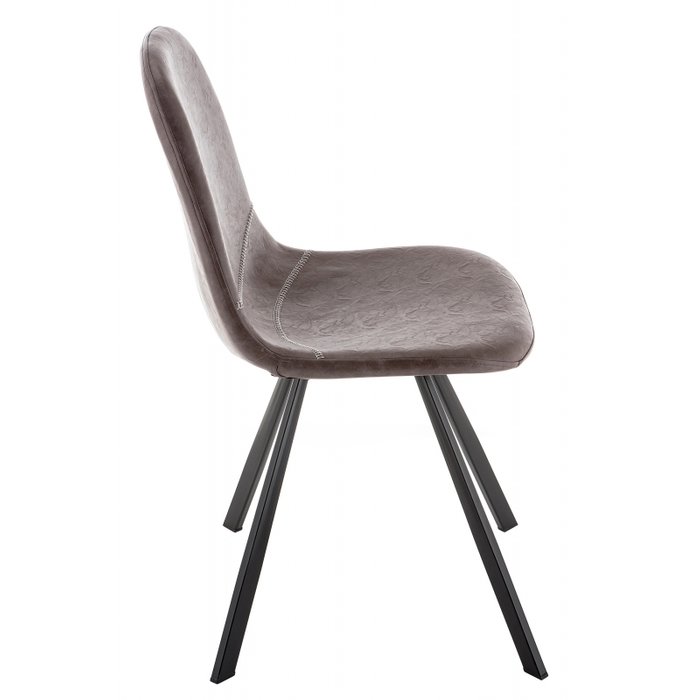 Обеденный стул Lago темно-коричневого цвета - купить Обеденные стулья по цене 6390.0