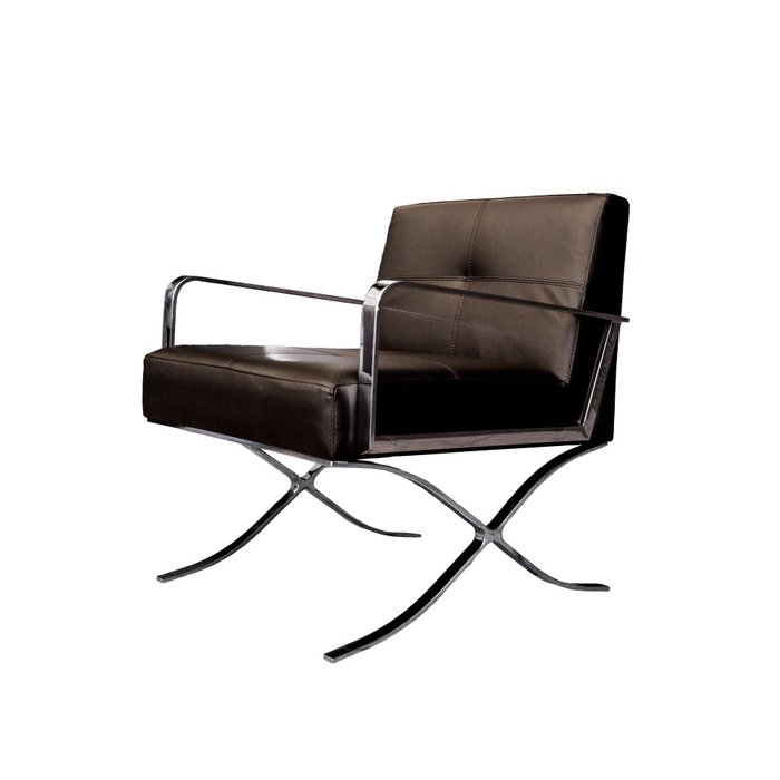 Кресло коричневого цвета - купить Интерьерные кресла по цене 110000.0