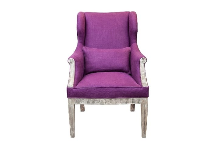 Кресло сиреневого цвета - купить Интерьерные кресла по цене 121600.0