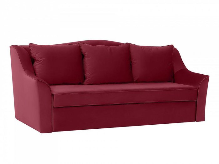Диван-кровать Vermont бордового цвета - купить Прямые диваны по цене 76890.0