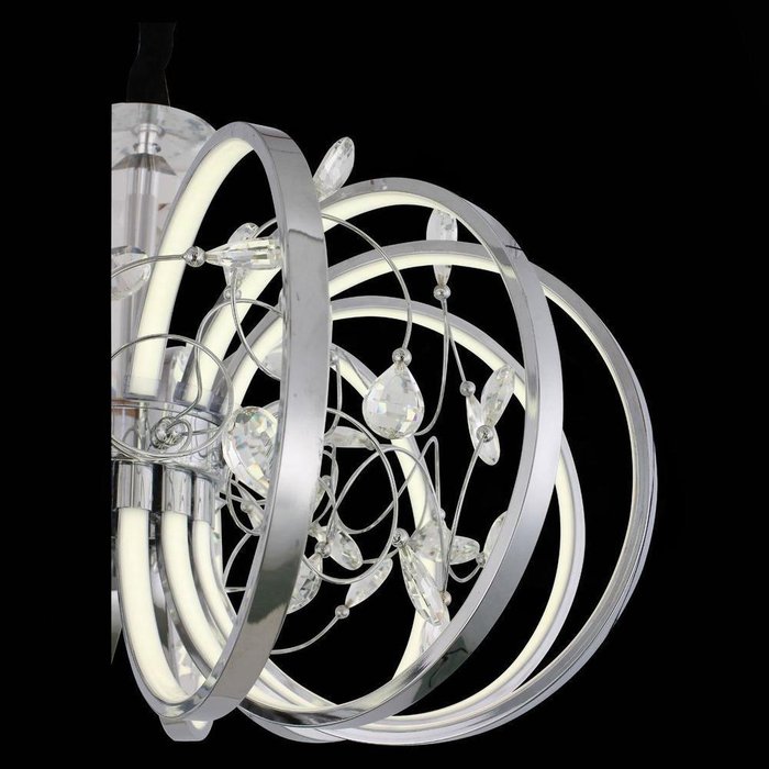 Подвесная светодиодная люстра Ottavo из металла и пластика  - купить Подвесные люстры по цене 47475.0