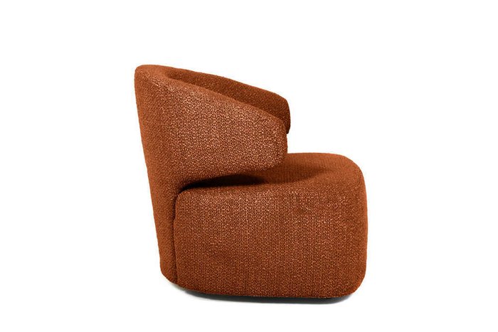 Кресло Itsar коричневого цвета - лучшие Интерьерные кресла в INMYROOM