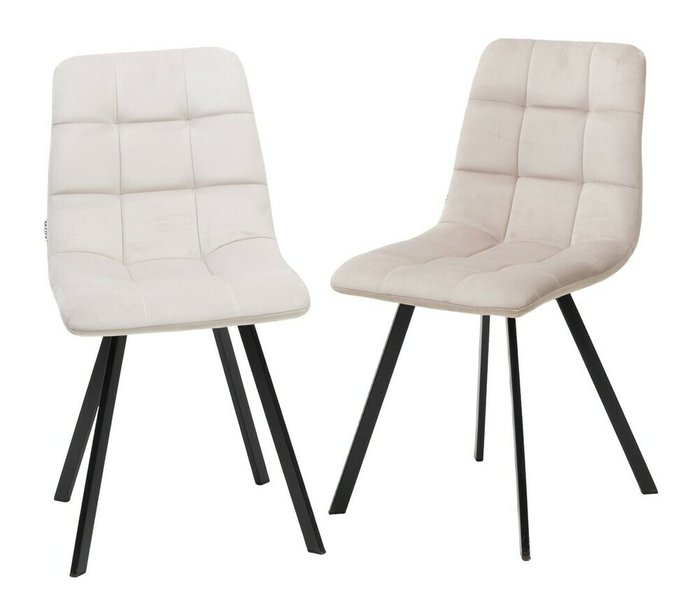 Стул Chilli Square серебристо-серого цвета - лучшие Обеденные стулья в INMYROOM