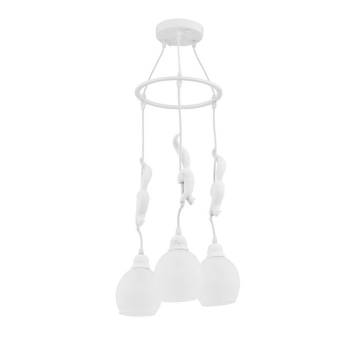 Подвесной светильник Squirrel с плафонами из стекла - купить Подвесные светильники по цене 7690.0