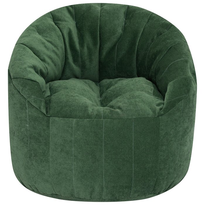 Кресло-пенек Австралия темно-зеленого цвета - лучшие Бескаркасная мебель в INMYROOM