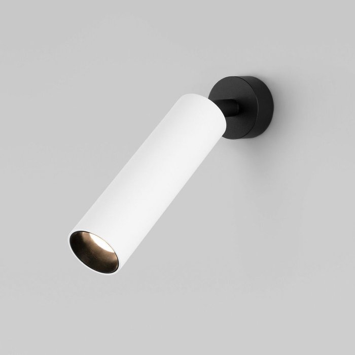 Светодиодный светильник 20128/1 LED белый/черный Ease - купить Накладные споты по цене 3740.0