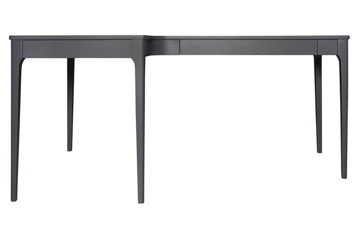 Угловой письменный стол Soho серого цвета