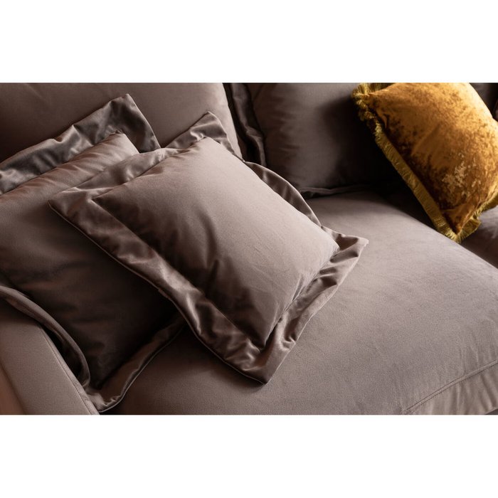 Диван Lullaby светло-серого цвета - купить Прямые диваны по цене 361450.0