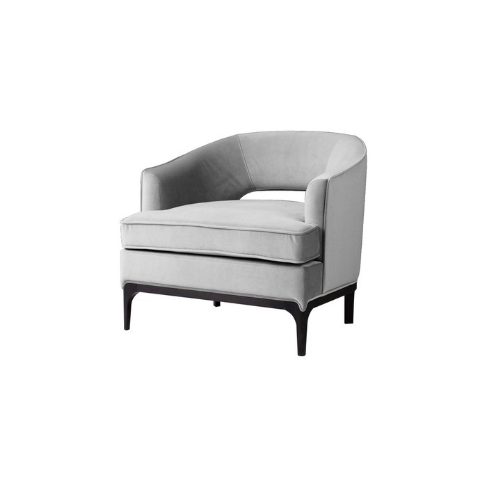 Кресло Lounge серого цвета