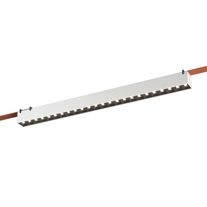 Св-к трек. Белый LED 1*24W 3000K 1 780Lm Ra90 24/40 IP20 L642xW40xH45 48V BAND