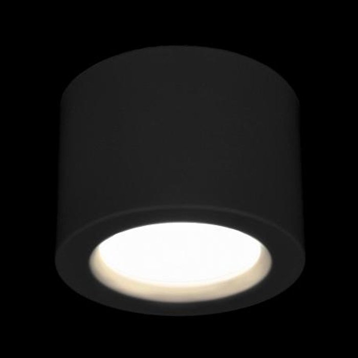 Накладной потолочный светодиодный светильник DLR026 черного цвета - купить Потолочные светильники по цене 1260.0