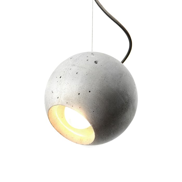 Подвесной светильник Loona из бетона 