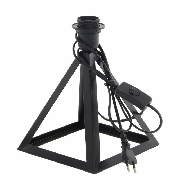 Светильник настольный черного цвета - купить Настольные лампы по цене 4702.0